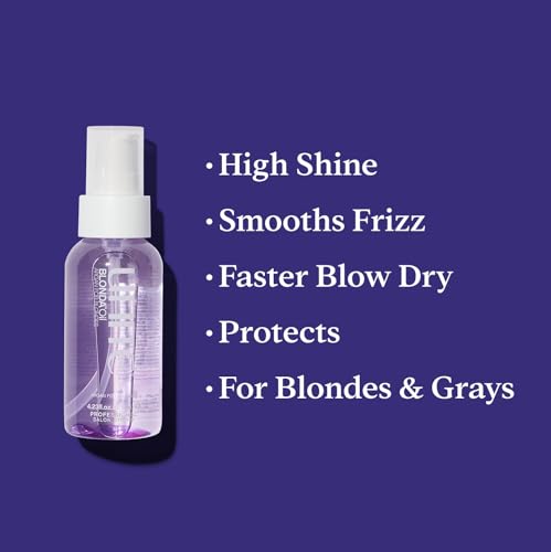 UNITE BLONDA Oil hand application reveals smoothness and quick absorption on hair