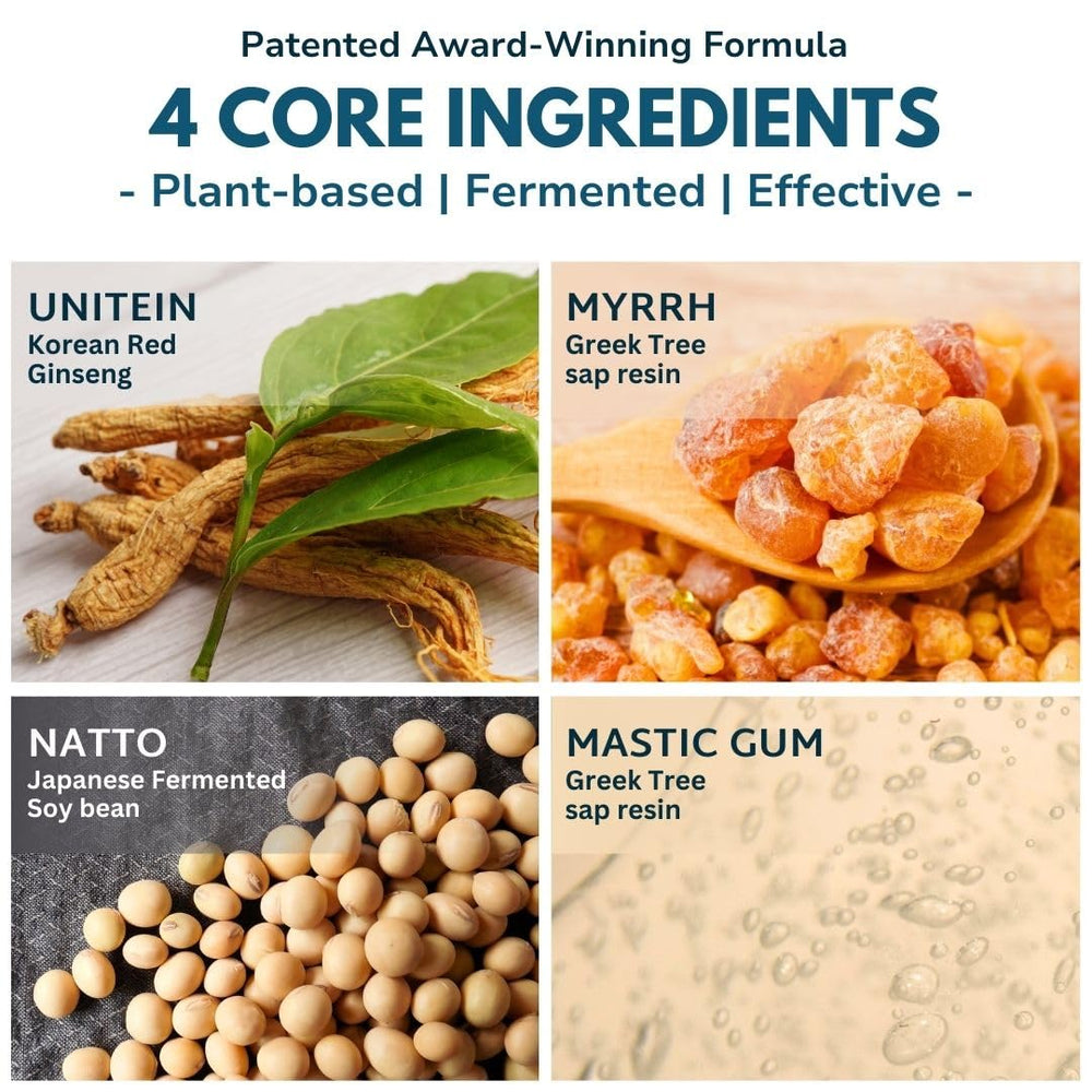 Unitein Gum Restore mint foam during brushing routine