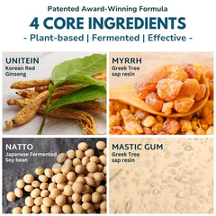 Unitein Gum Restore mint foam during brushing routine
