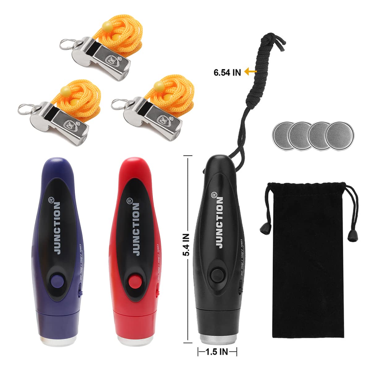 UNIWA drawstring pouch provides protection and portability for the whistle
