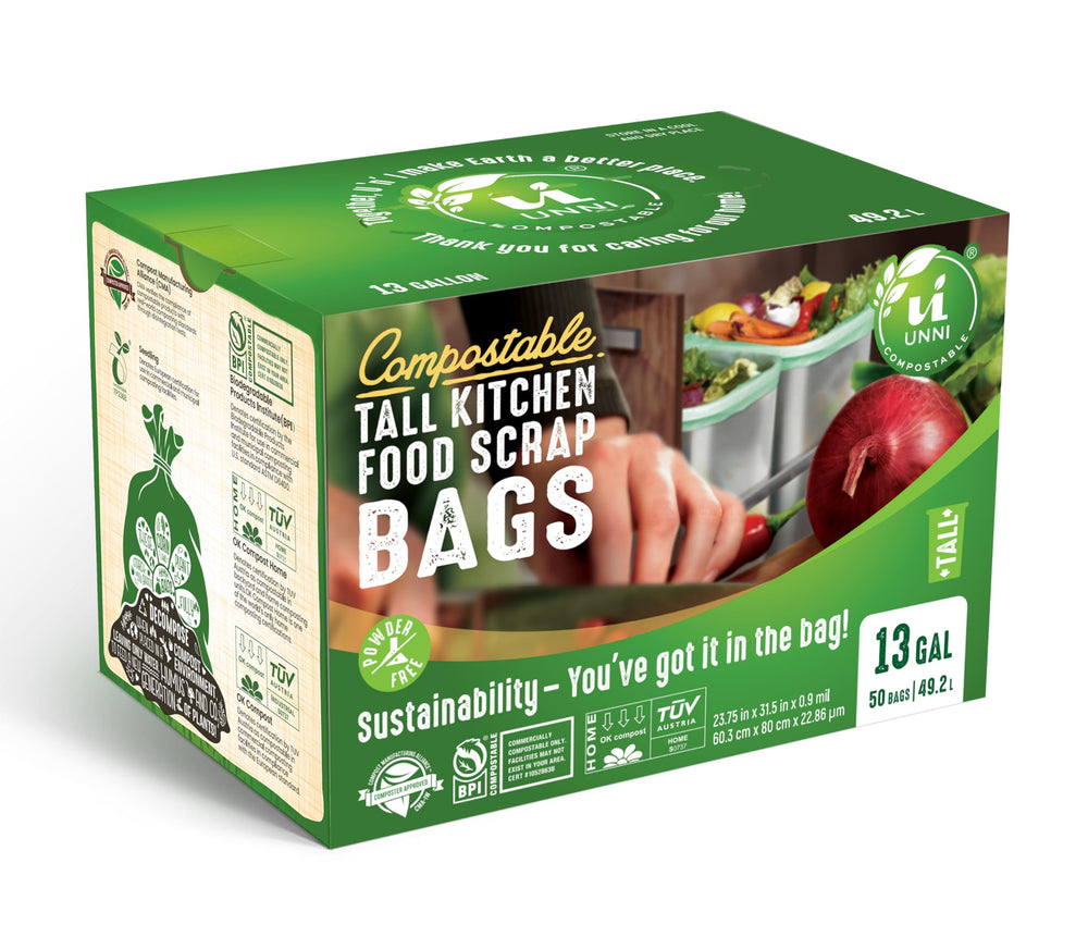 UNNI bags offer 50 bags per roll for easy restocking