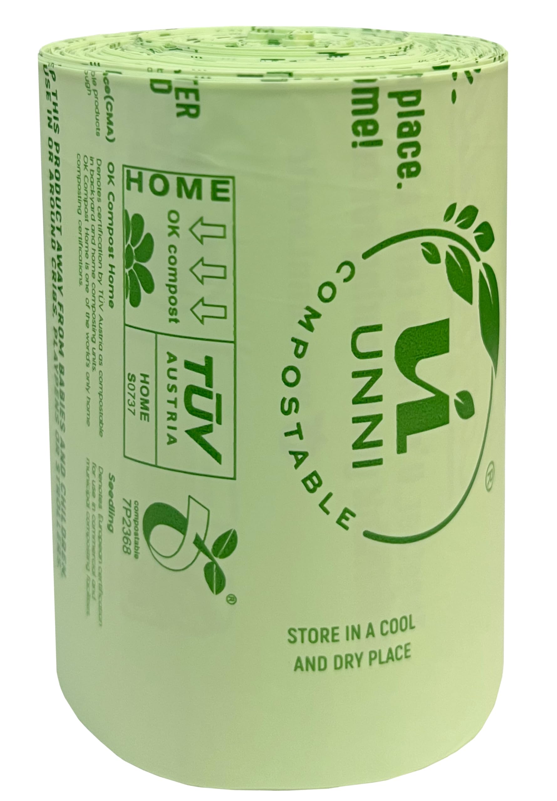 Store UNNI bags in a cool, dry place for best performance