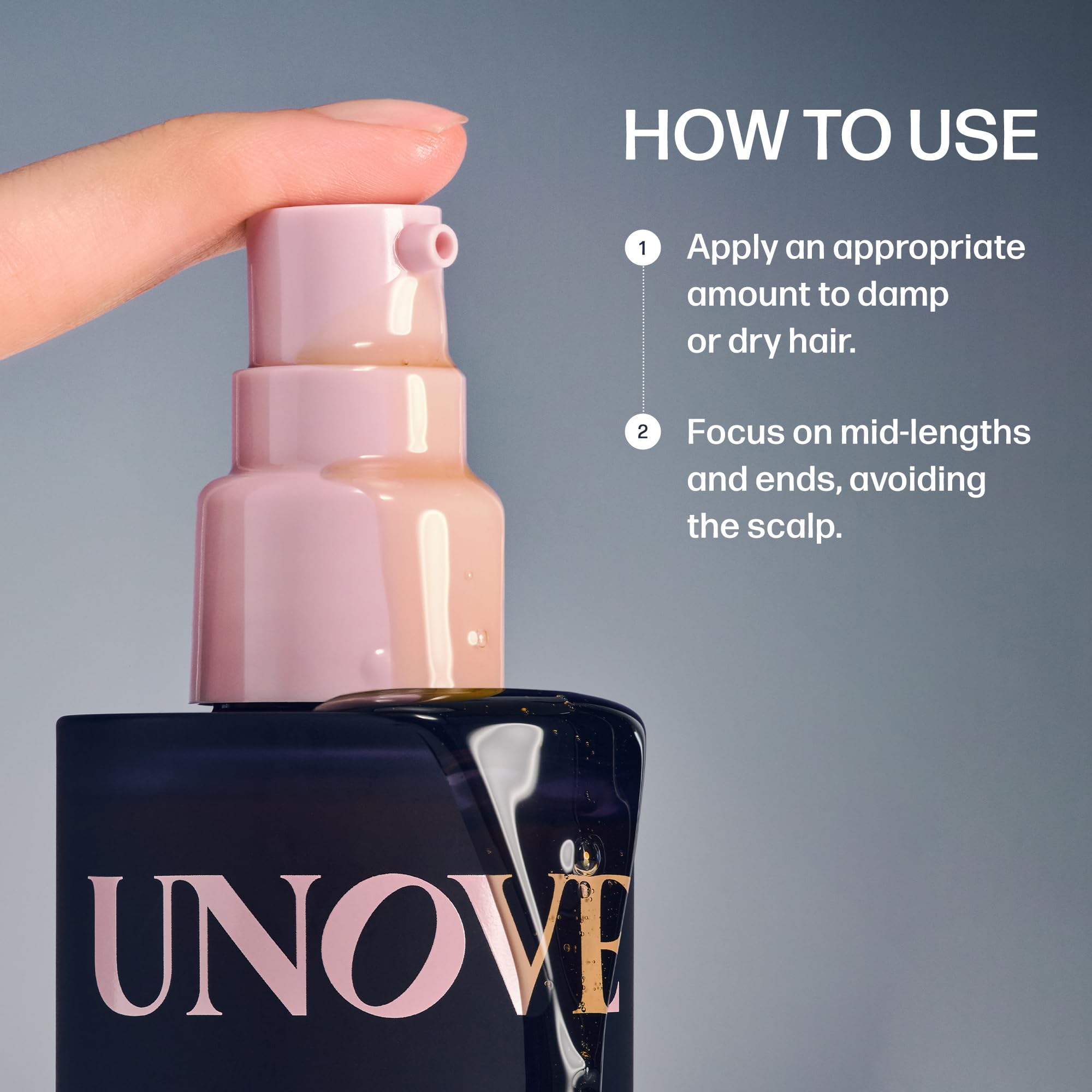 UNOVE Silk Oil Essence fragrance offers fresh floral musk notes.