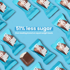 UNREAL bars emphasize low sugar and simple ingredients, appealing to mindful eaters.