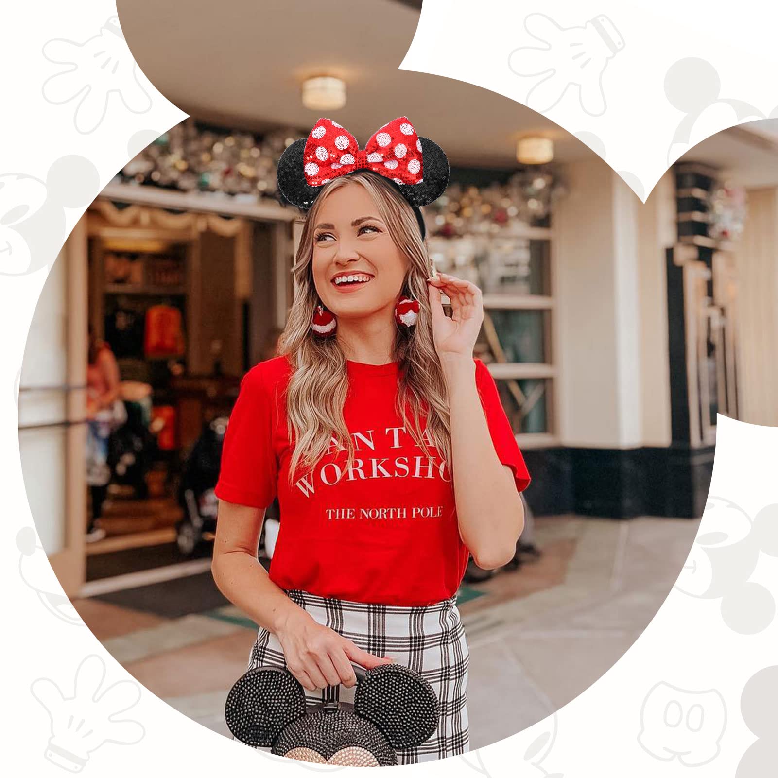 UNSPAZ mouse ears headband as cosplay or photo prop for events