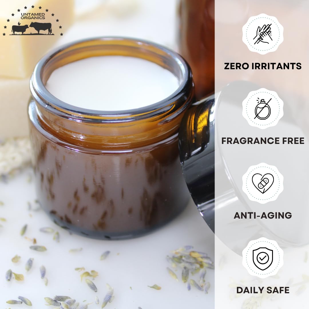 Untamed Organics soft texture balm on skin demonstrating non-greasy feel.