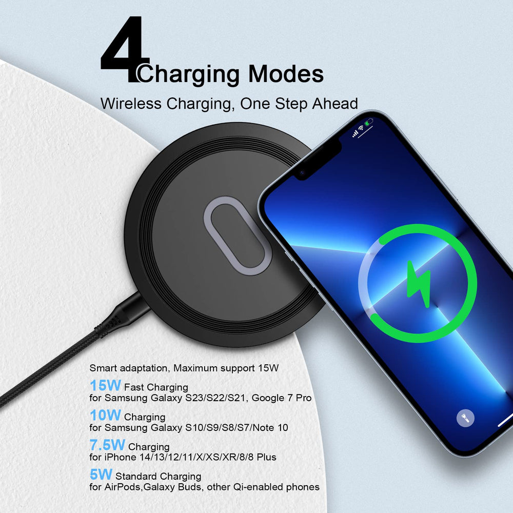 Green LED indicator shows charging status on UorMe pad