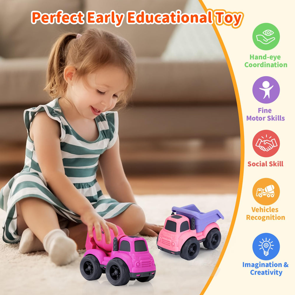UOYLEYVN mixer-cement-toy supports imaginative construction play