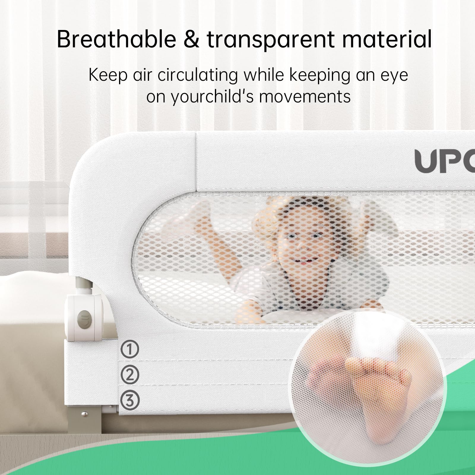 UPGOGO tool-free installation allows quick setup in minutes.