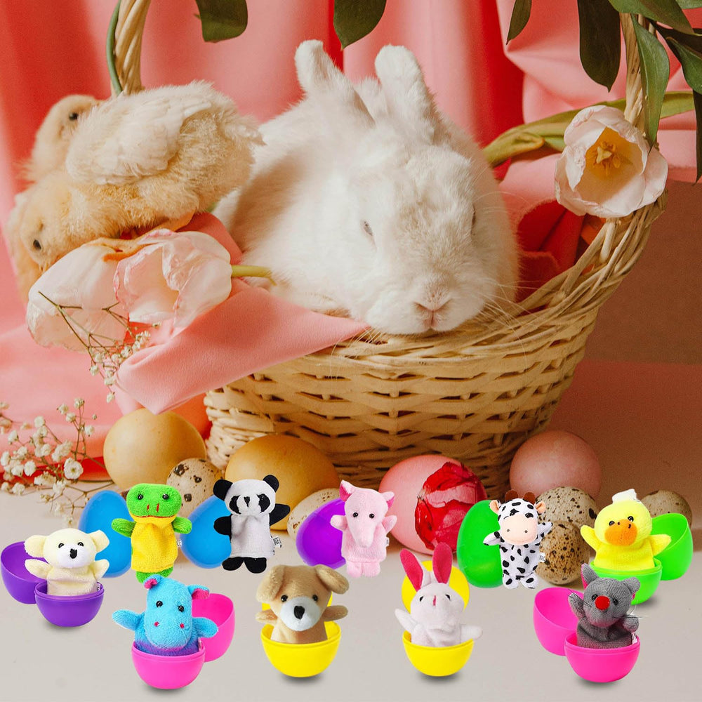 UPINLOOK Easter egg hunt set ready to hide and find