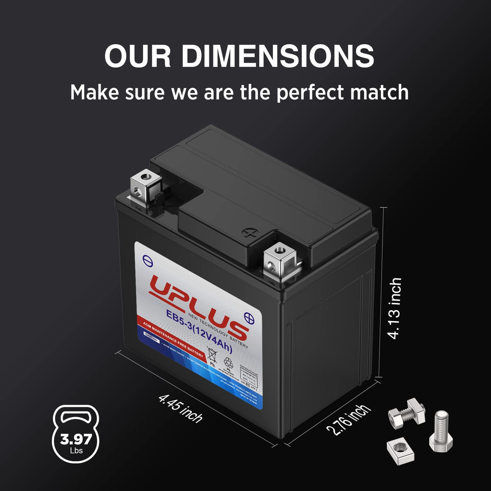 UPLUS YTX5L-BS low-temperature start capability for cold starts.