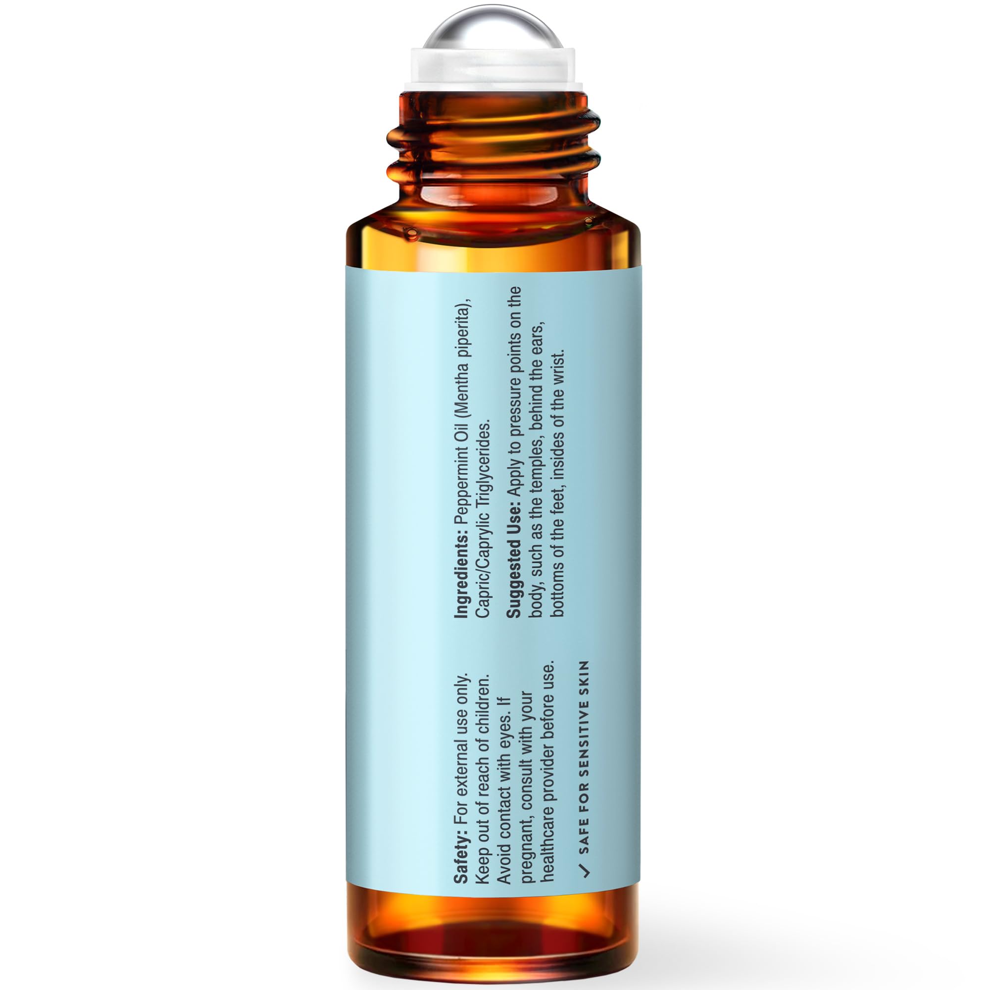 UpNature Peppermint Roll-On travel-pack ready for on-the-go use.
