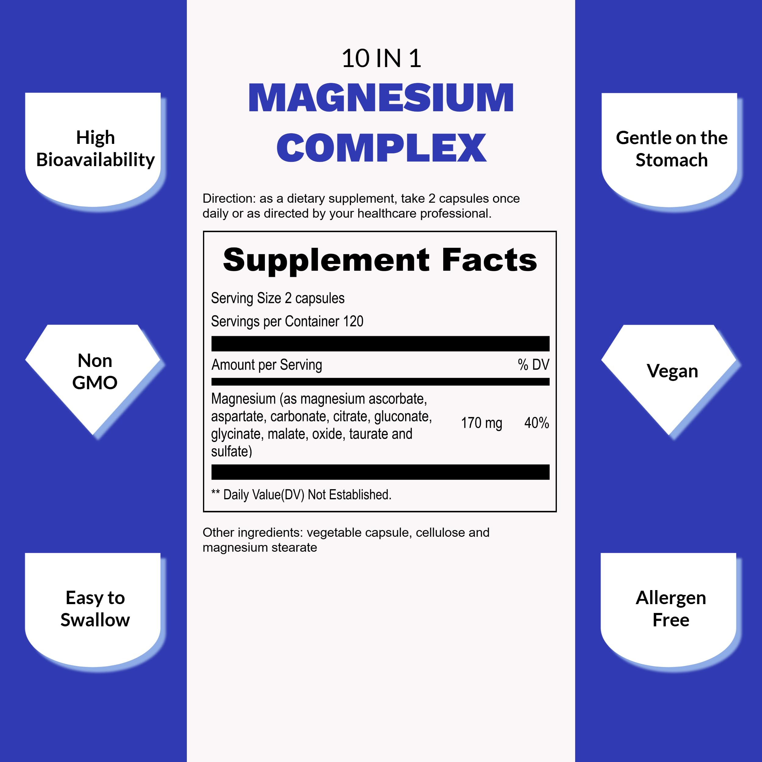 UpNourish Magnesium bottle stack signals a family-friendly supply.