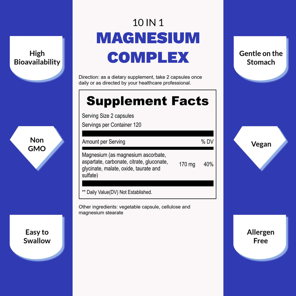 UpNourish Magnesium bottle stack signals a family-friendly supply.
