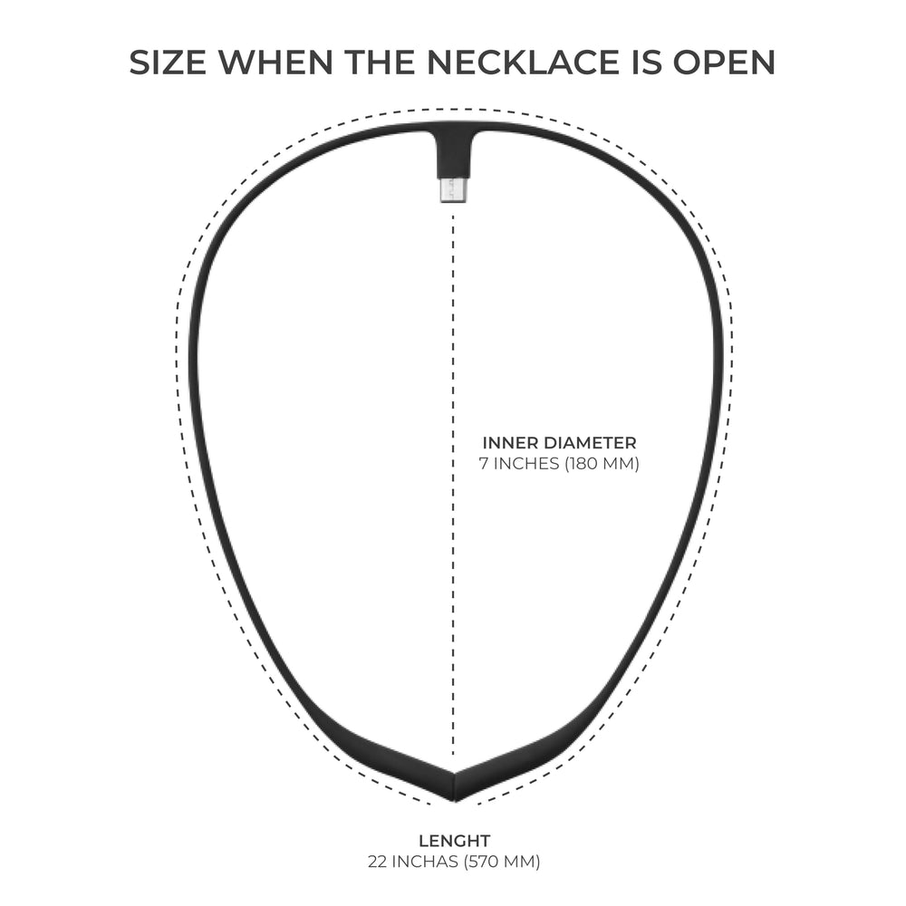 Upright GO Magnetic Necklace fashion-forward design complements everyday outfits.