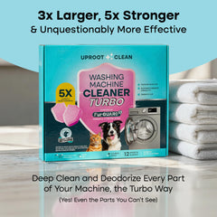 Hose and pipes refreshed by the enzyme action in Uproot Clean cleaner.