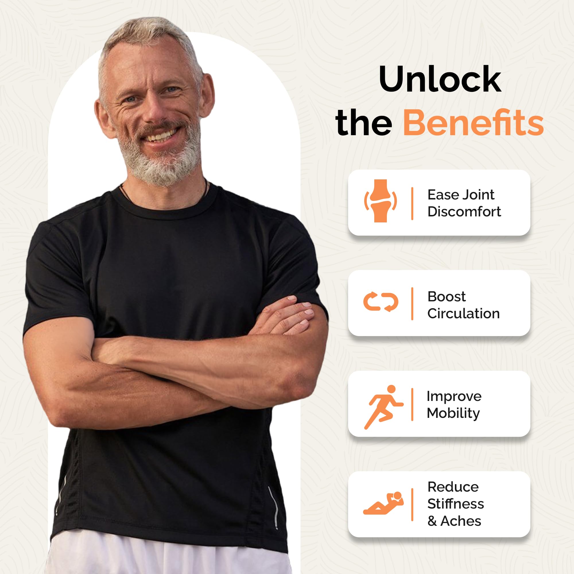 UpWellness D-Glucosamine Sulfate aids flexible joints