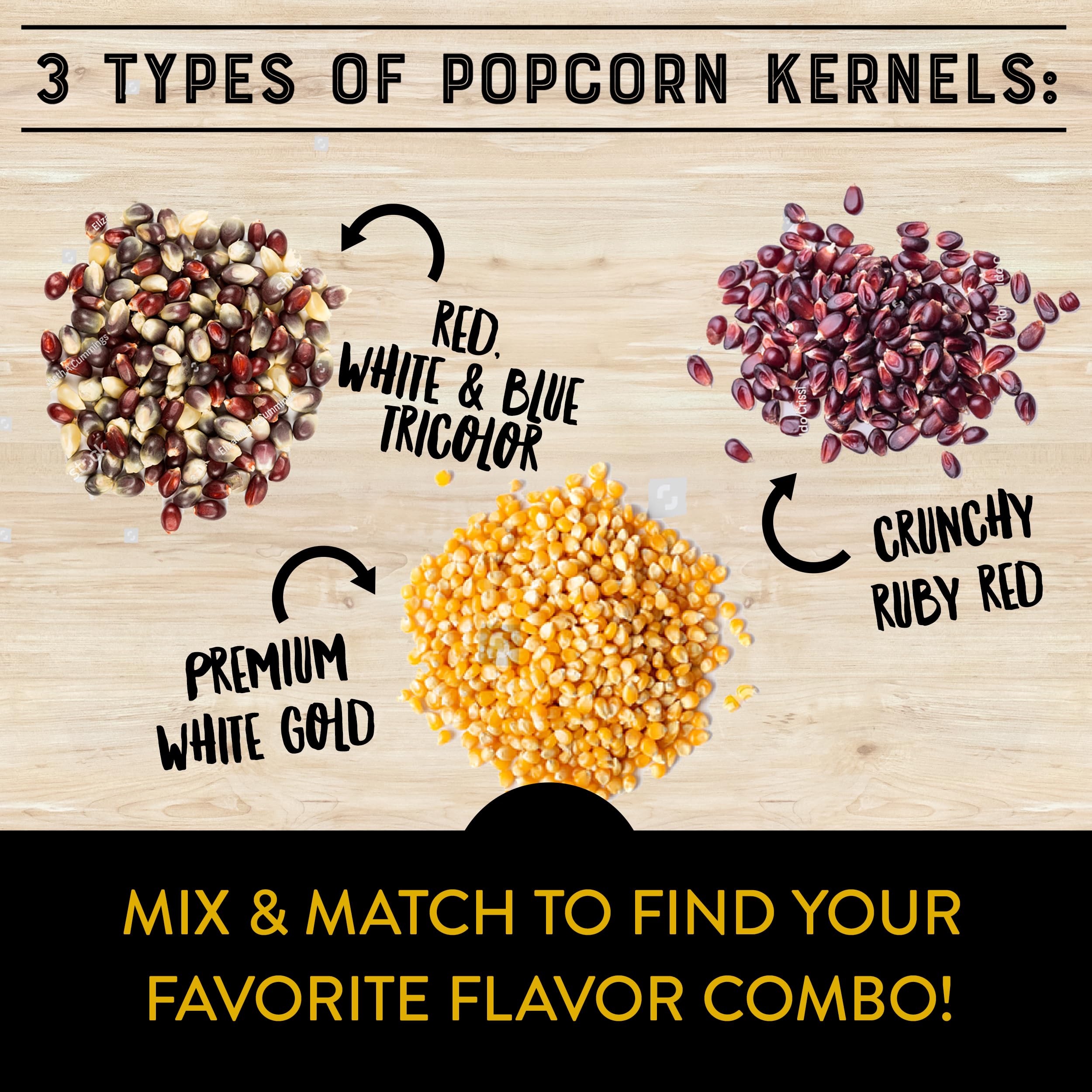 Urban Accents kernels close-up shows texture ideal for quick flavoring