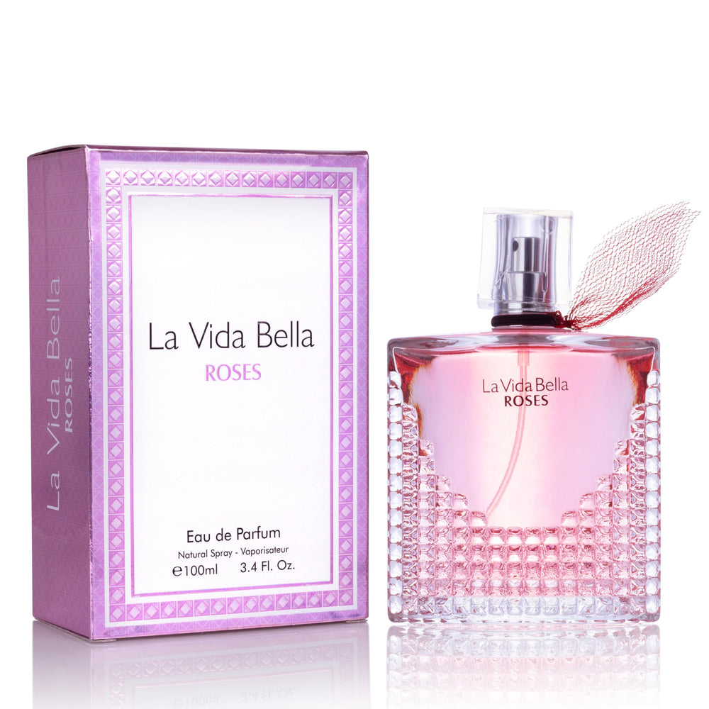 URBAN COLLECTION La Vida Bella Roses bottle for daily wear with floral amber notes