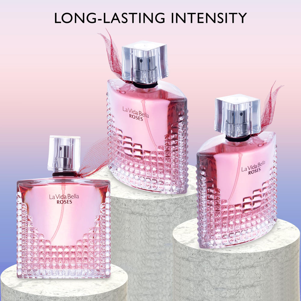 URBAN COLLECTION La Vida Bella Roses spray mist reveals lasting fragrance aroma