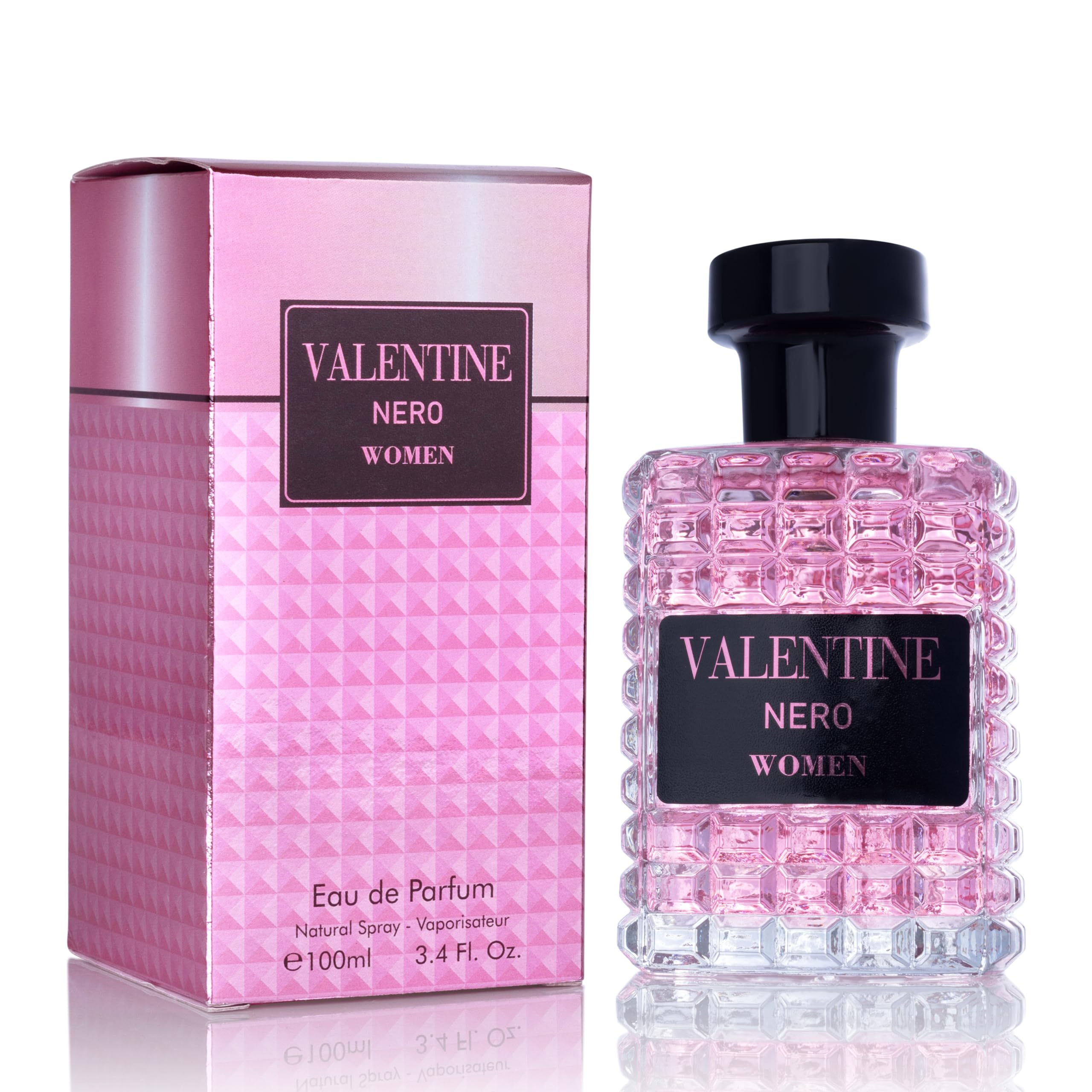 URBAN COLLECTION Valentine bottle front with amber floral perfume, ideal for daily wear.