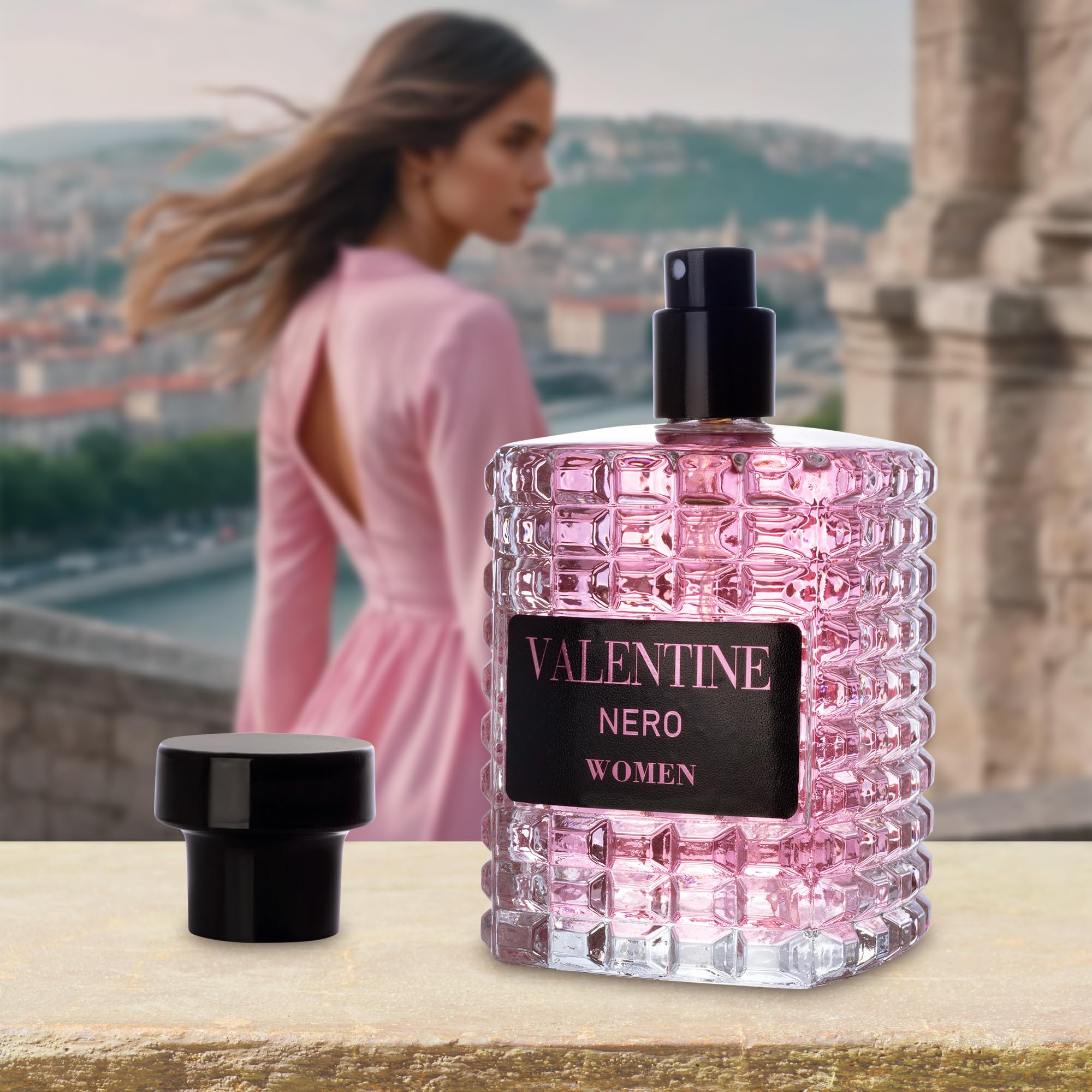 URBAN COLLECTION Valentine gift box open reveals premium fragrance.