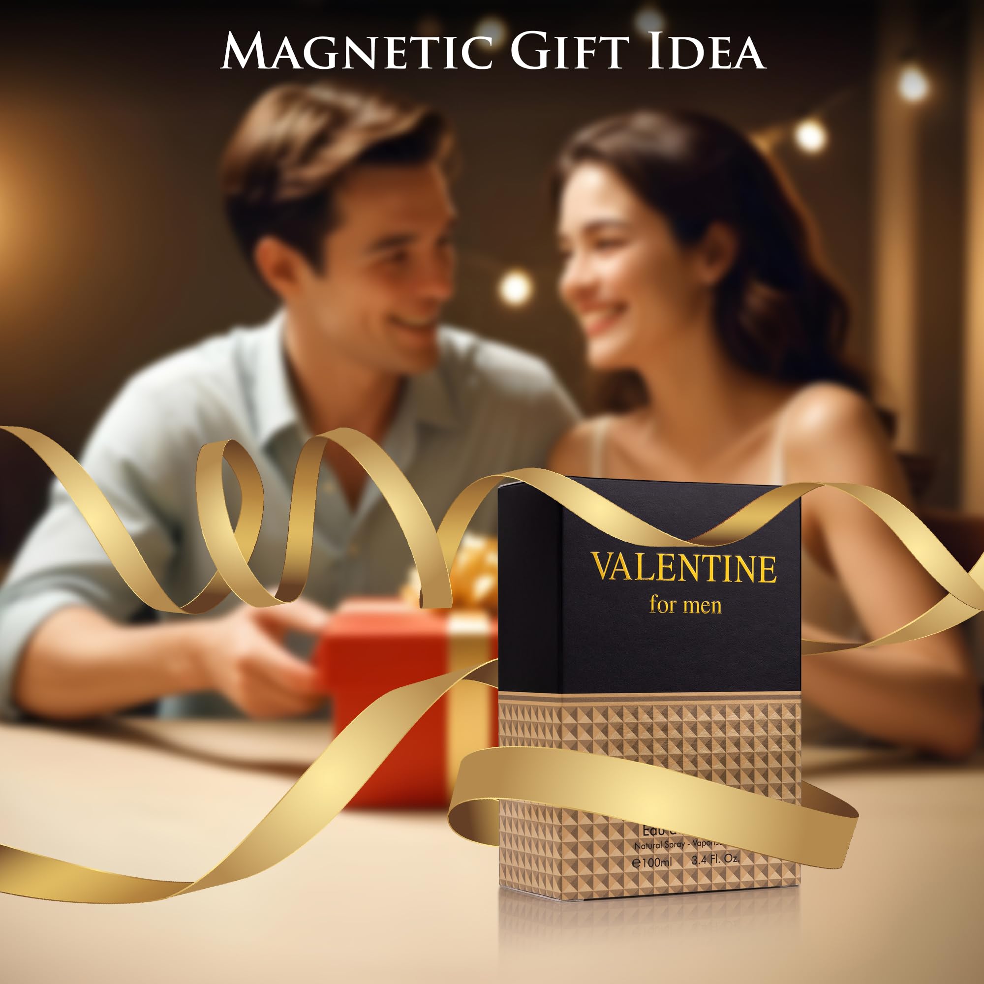 URBAN COLLECTION Valentine leather base conveys lasting masculine presence.