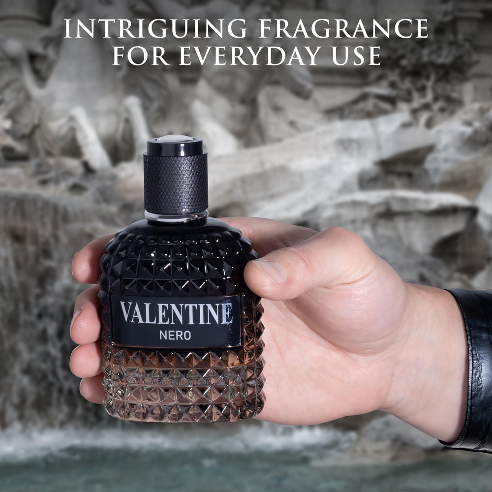 Urban Collection Valentine Nero close-up hints mineral salt and violet leaf nuances.