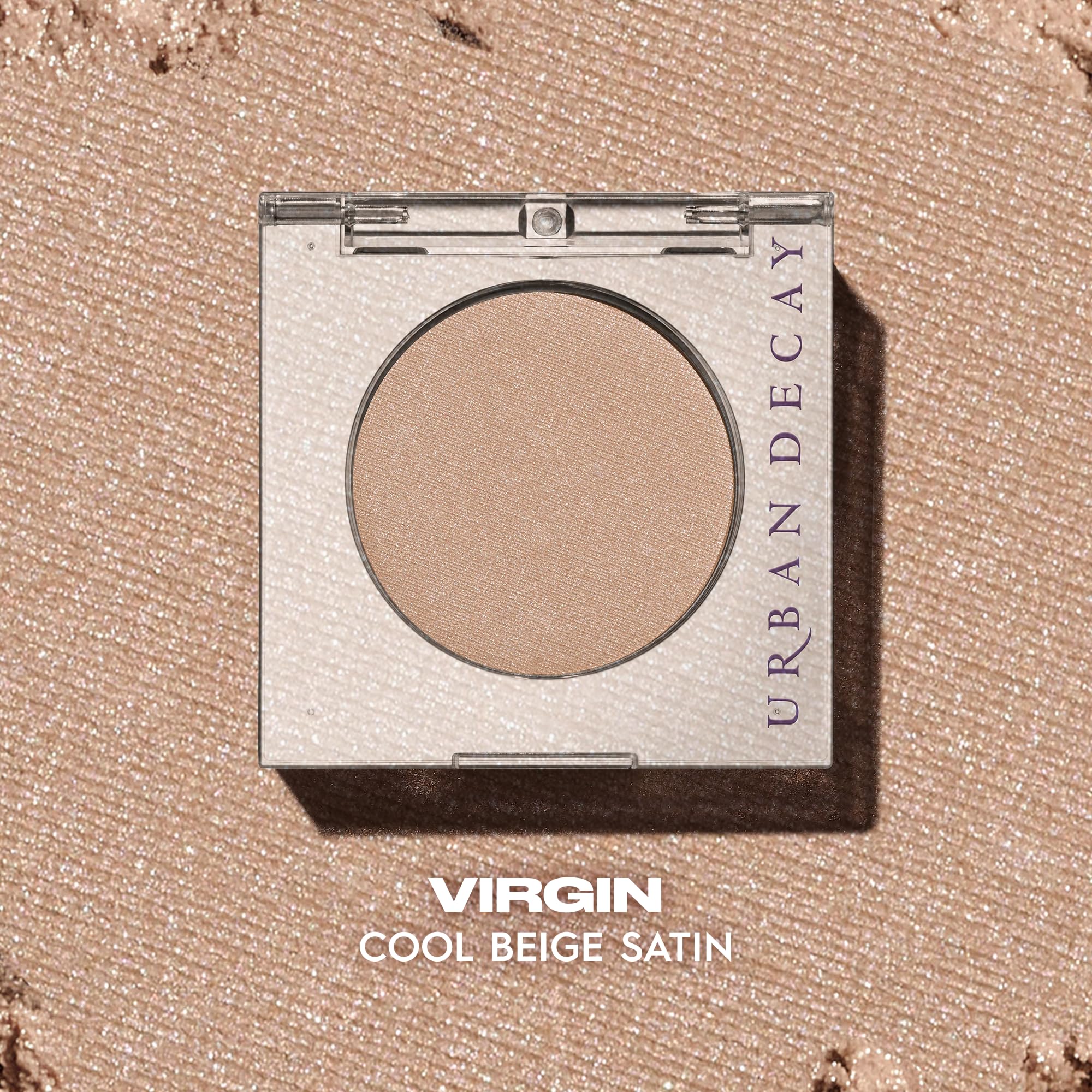 Urban Decay 24/7 Eyeshadow Virgin, smooth blendability for precise shading.