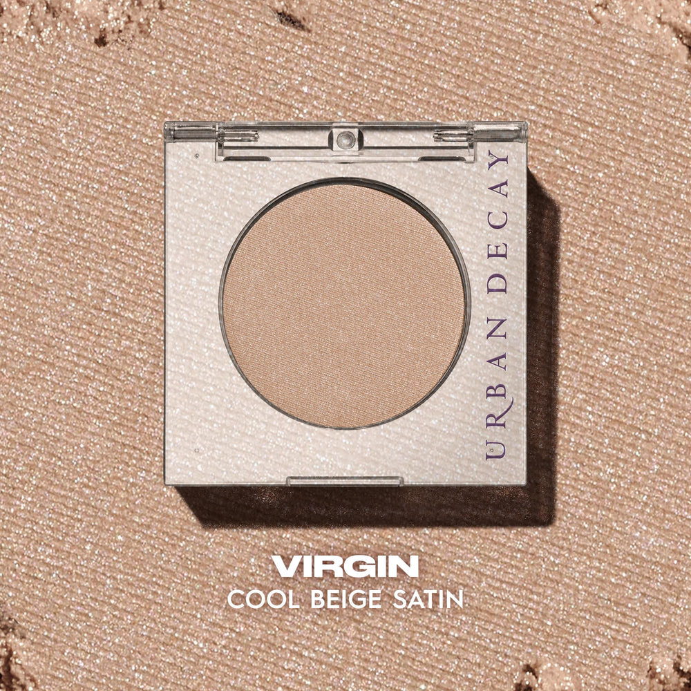 Urban Decay 24/7 Eyeshadow Virgin, smooth blendability for precise shading.