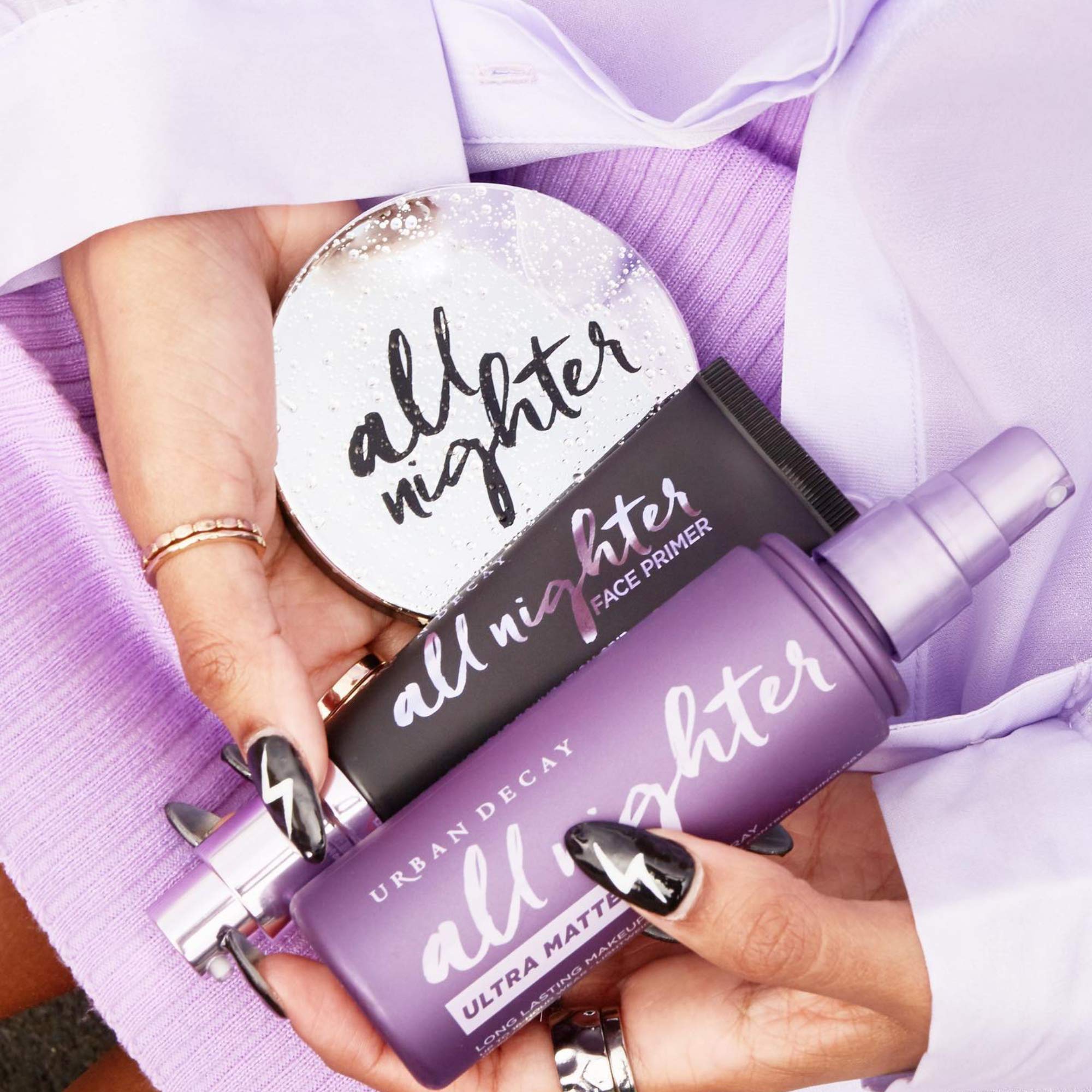 Urban Decay All Nighter Primer base helps foundation stay put all day.
