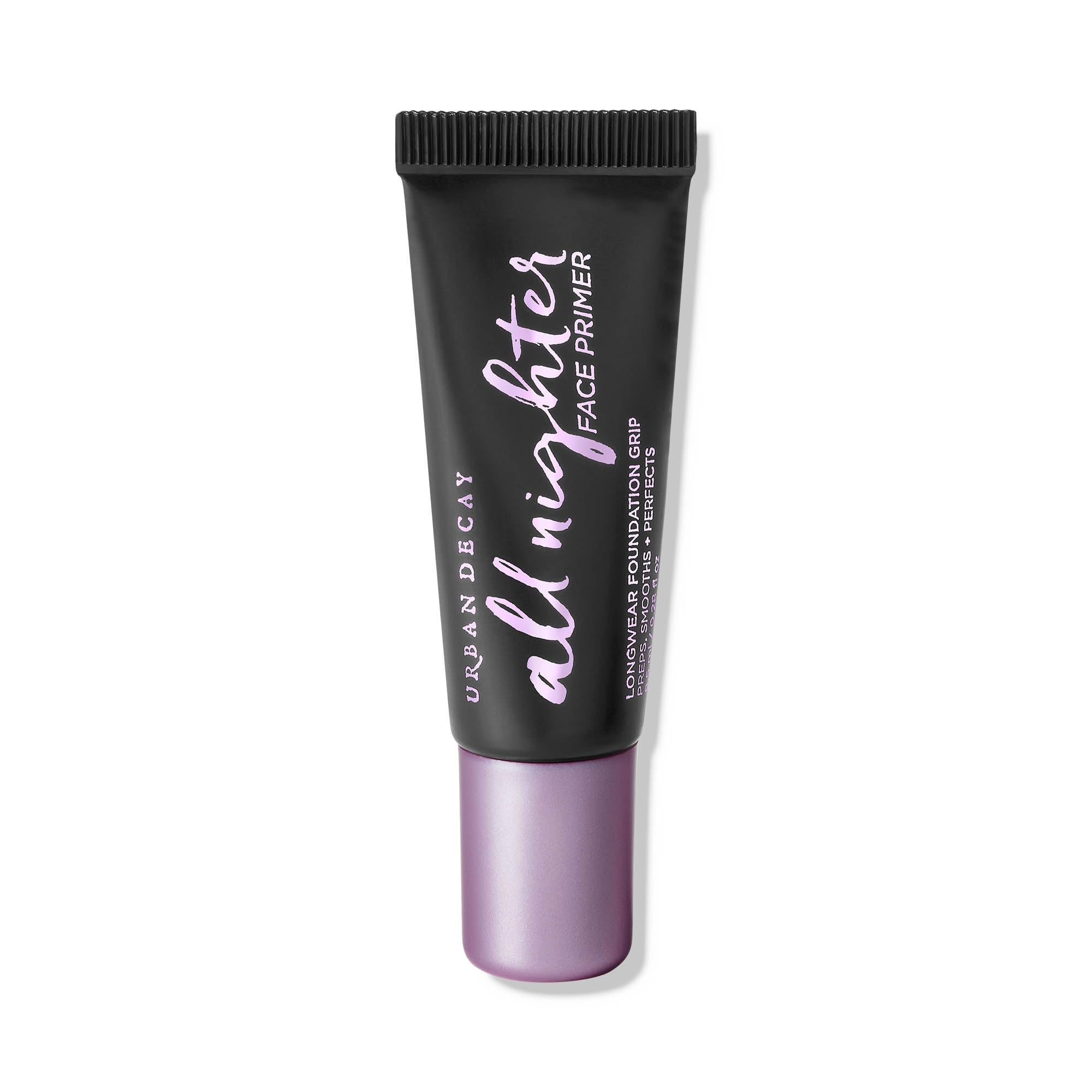 Urban Decay All Nighter Primer travel-size bottle for longer-lasting makeup.