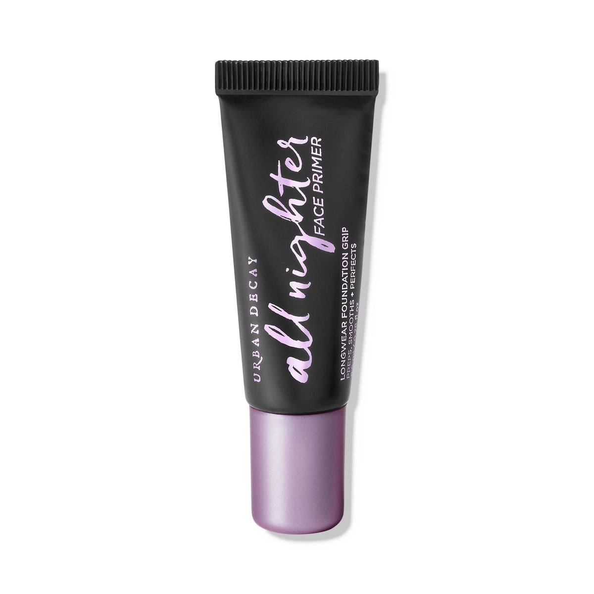 Urban Decay All Nighter Primer travel-size bottle for longer-lasting makeup.