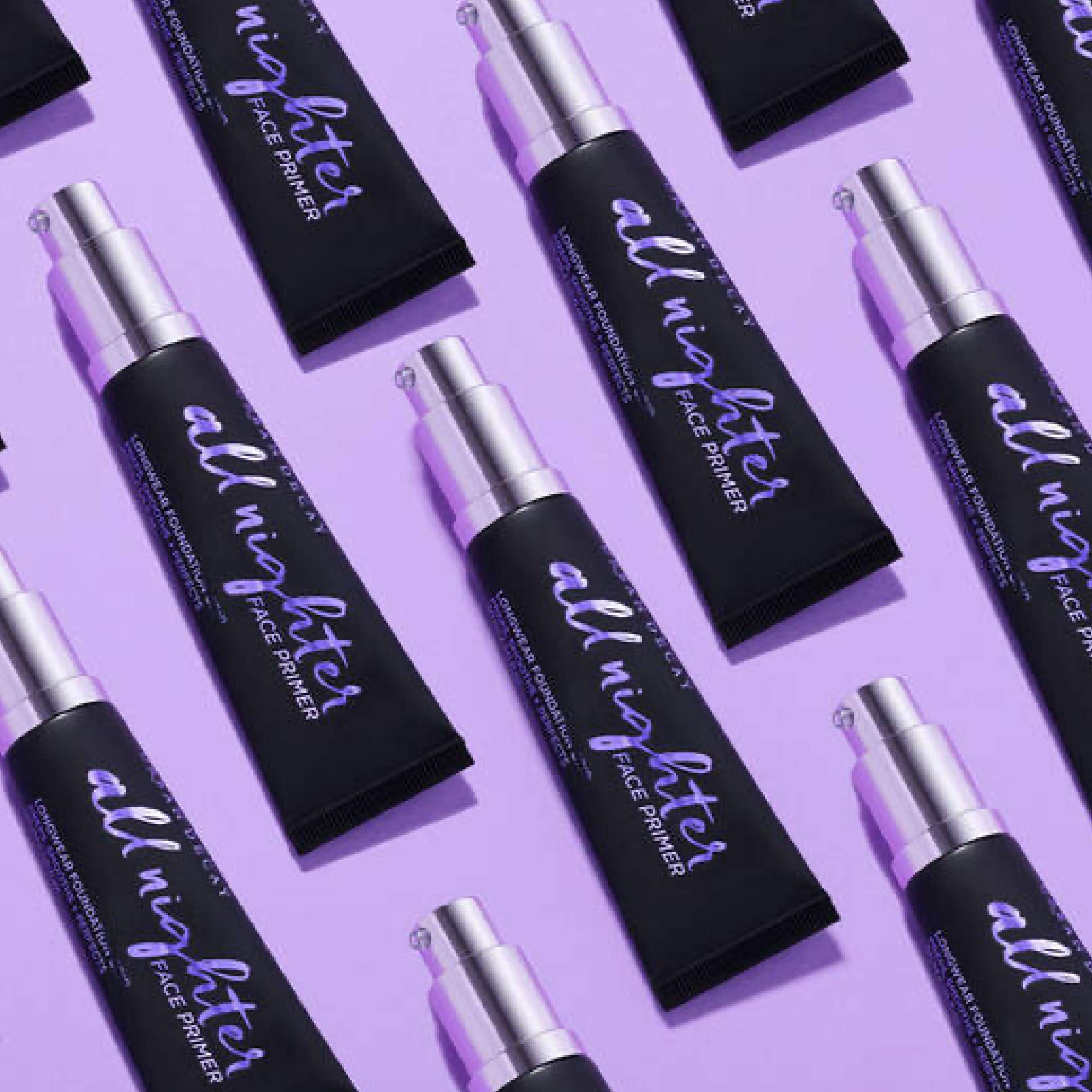 Urban Decay All Nighter Primer vegan, cruelty-free formula on skin.