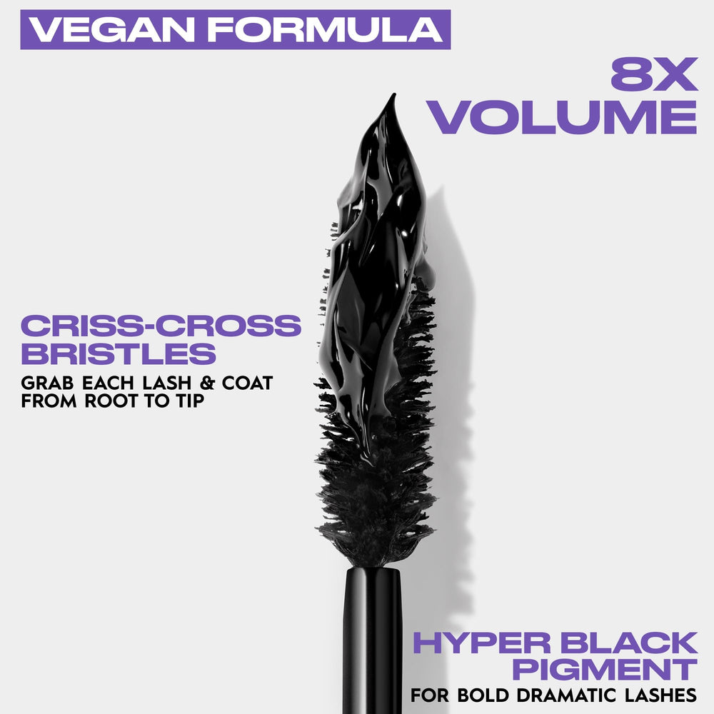 Urban Decay Perversion Mascara ultra-black pigment on lashes for bold look