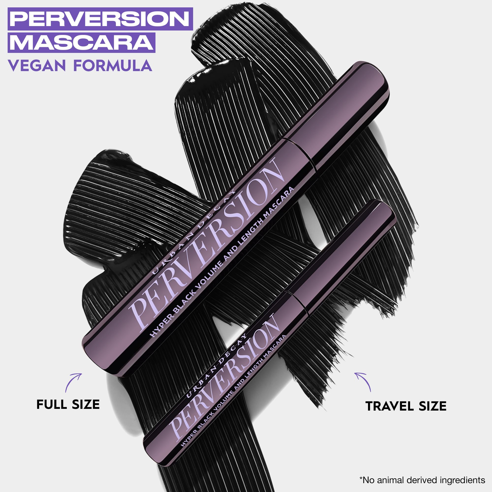 Urban Decay Perversion Mascara vegan formula cruelty-free badge