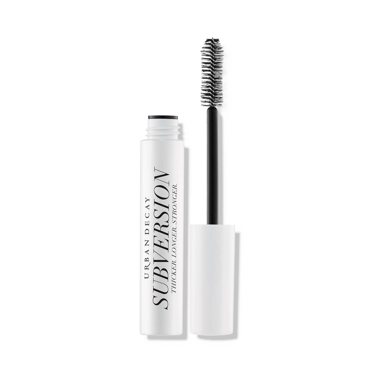 Urban Decay Subversion Lash Primer packaging highlights conditioning formula for lashes.