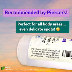 Urban ReLeaf Rosemary Oil focus shows herbal aroma and gentle swelling support.