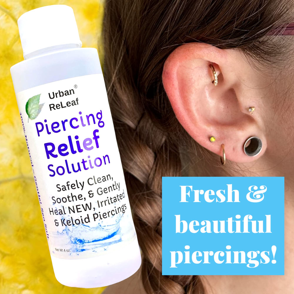 Urban ReLeaf Tea Tree Oil application picture suggests refreshing cleansing support.