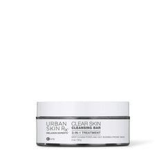 Urban Skin Rx Clear Skin Bar lather close-up for oil control and blemish prevention.