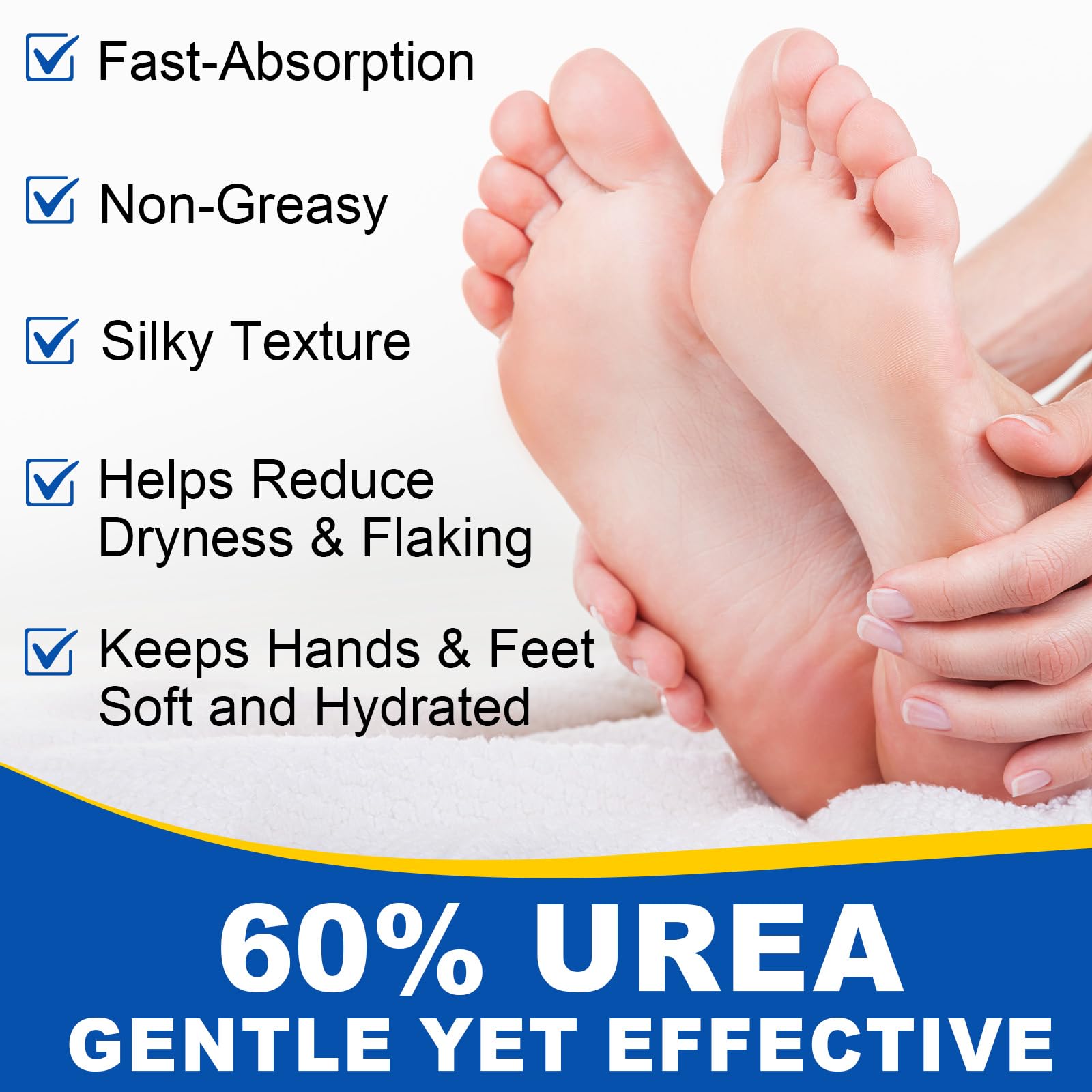Urea Foot Care Stick precision application on rough patches.