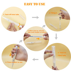 URGINO mini soft brush top enables detailed wall and furniture repairs.
