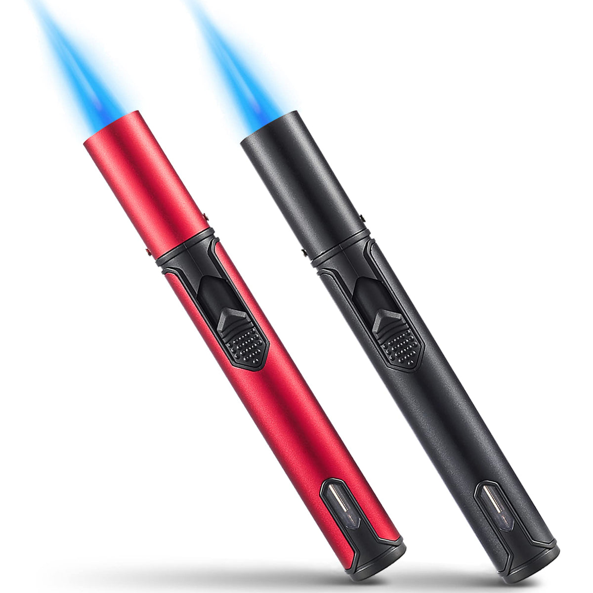 Urgrette two-pack butane torch lighter with 6-inch body for safe grilling.