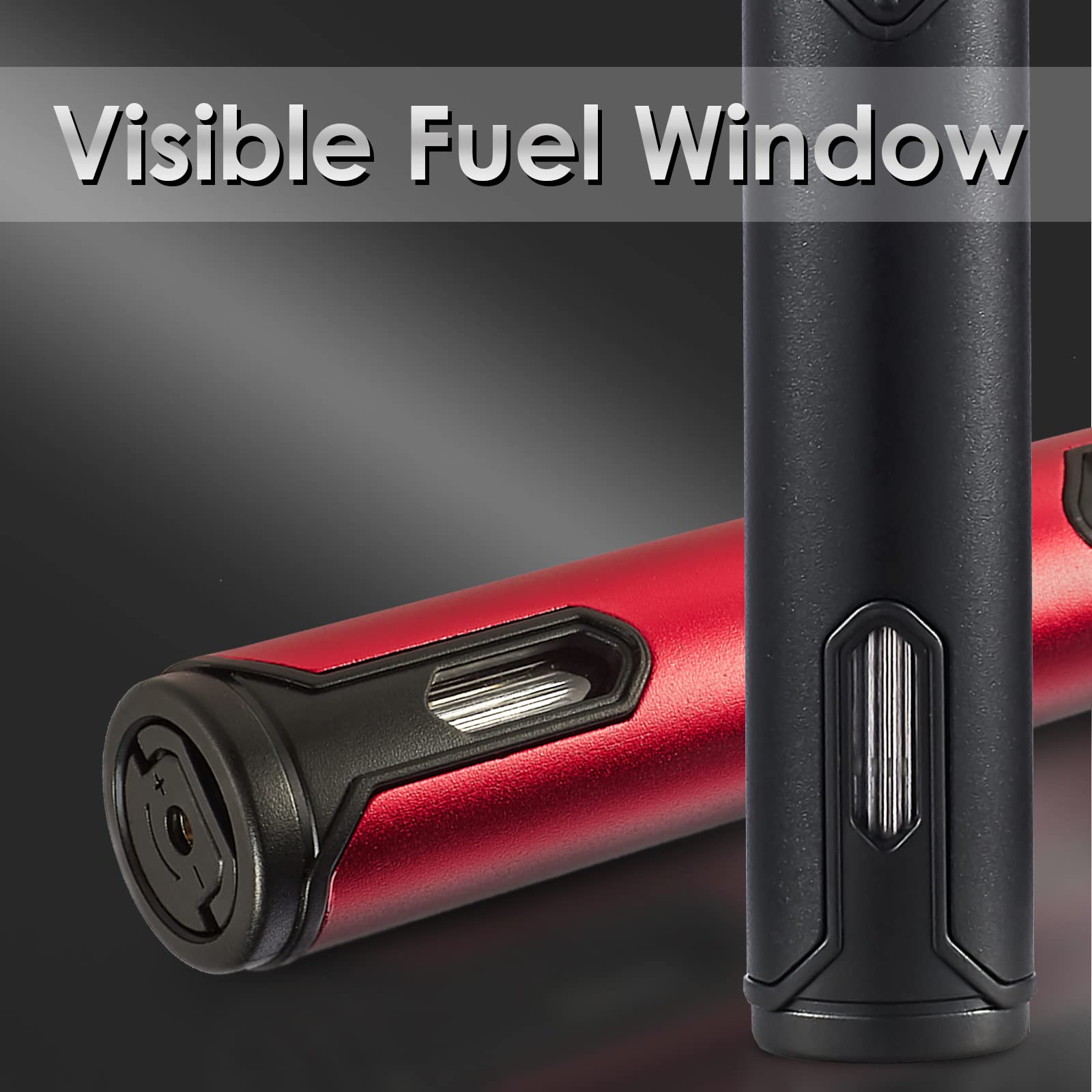 Copper turbo nozzle delivers steady flame up to 2800°F for fast ignition.