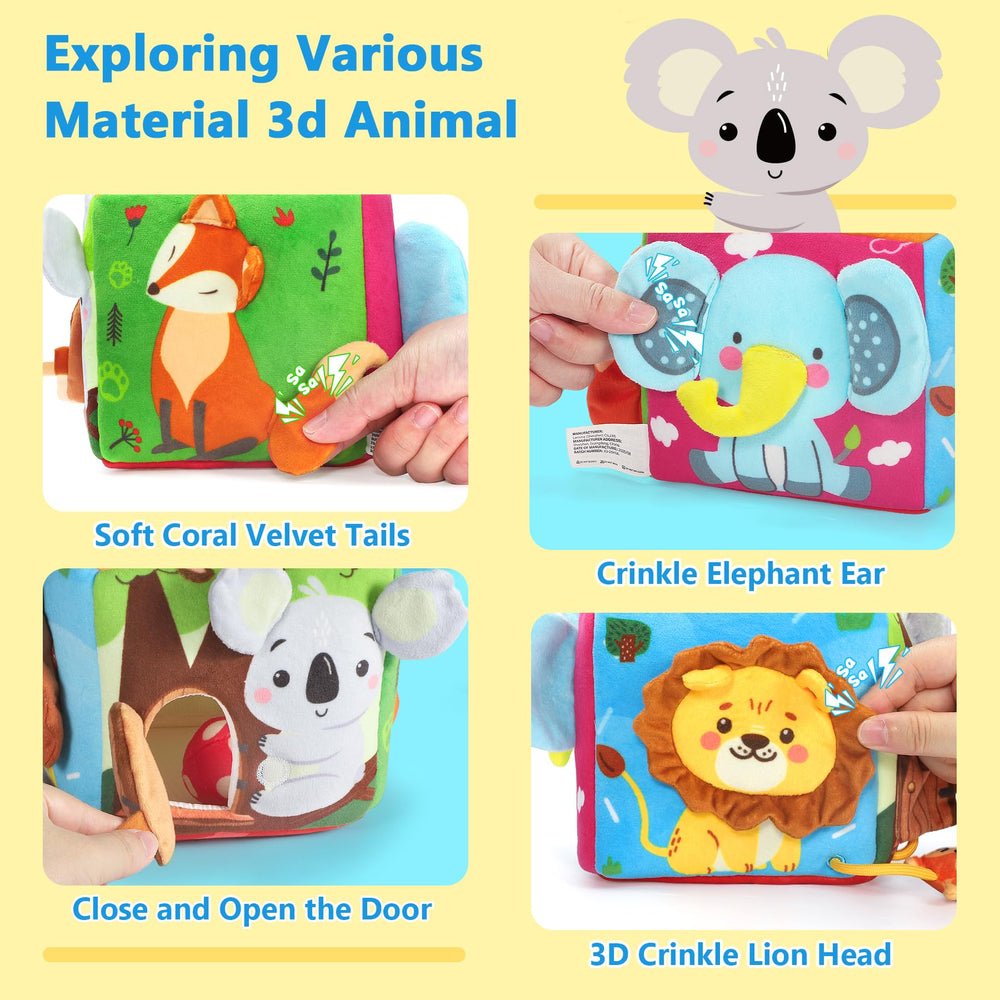 URMYWO crinkle paper adds tactile variety and auditory cues.