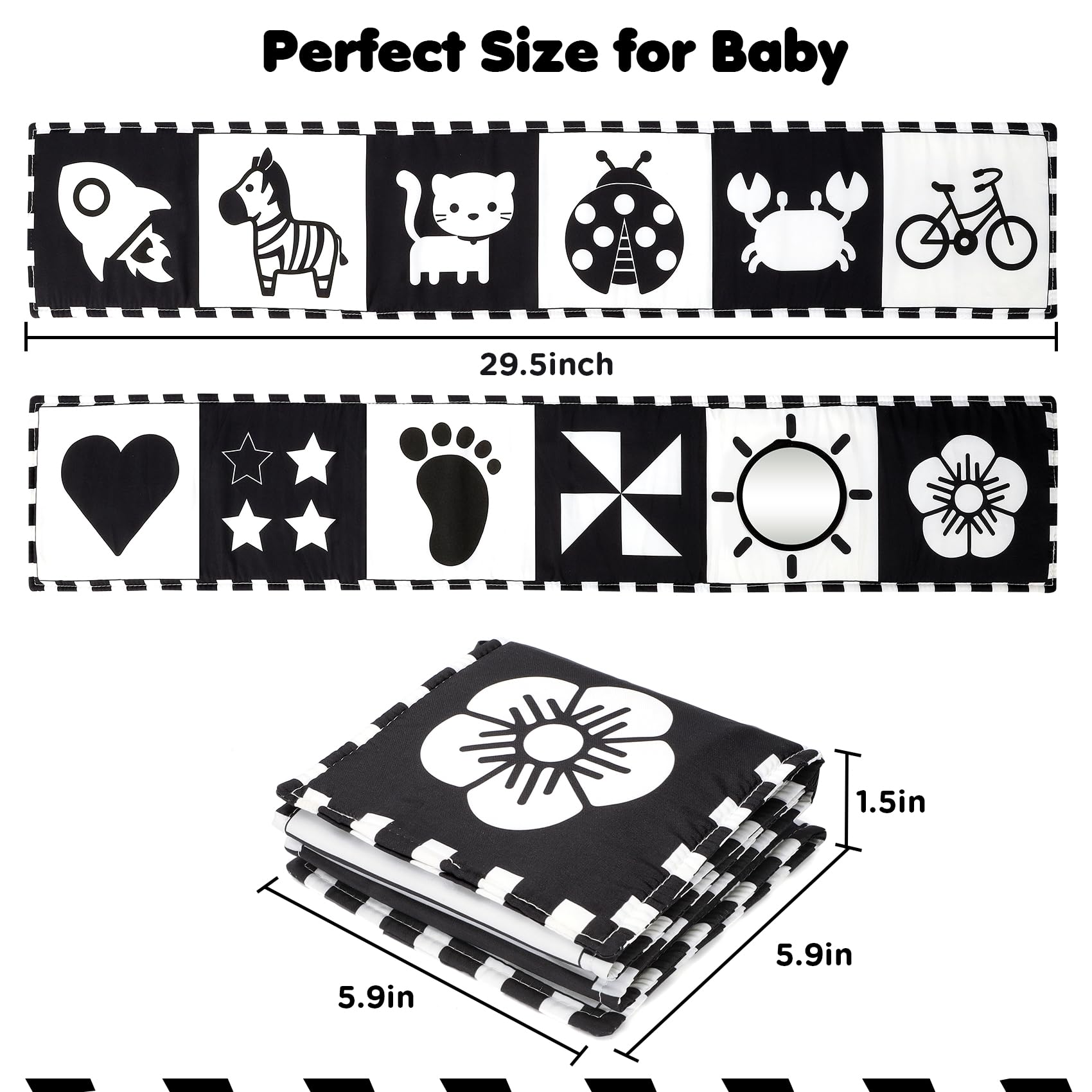 URMYWO soft polyester pages provide safe touch during gentle handling.
