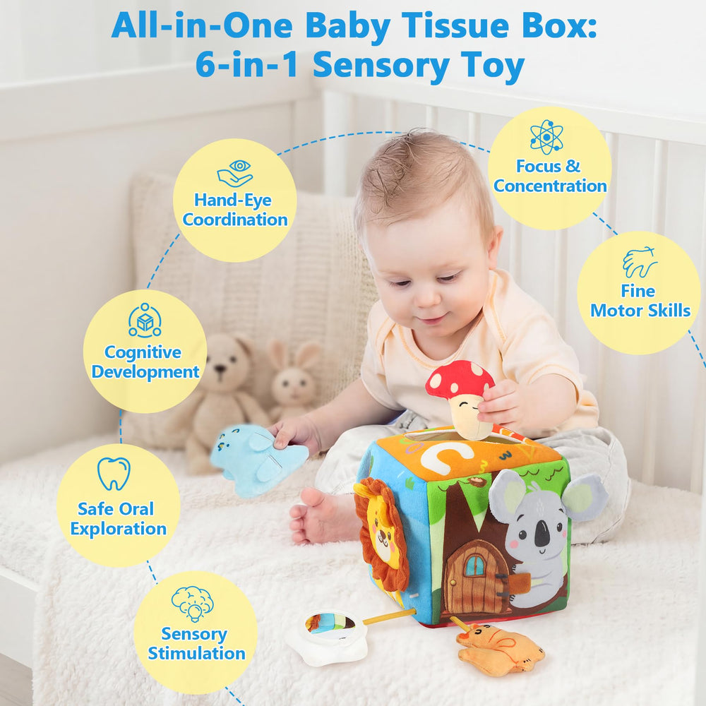 URMYWO teething-friendly fabrics are soft and bite-safe for exploration.