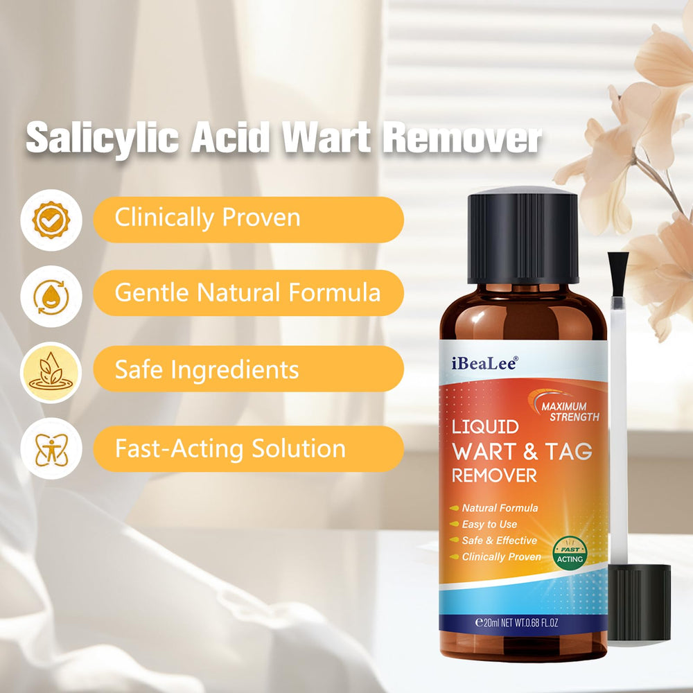 URSEORY wart remover safe for delicate areas like hands and feet.