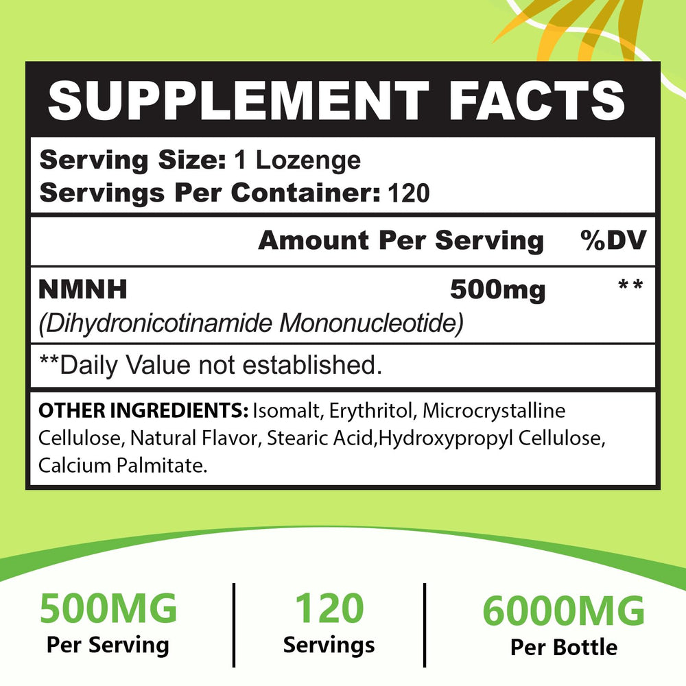 Ursinquil NMNH ingredients showing high-purity formula
