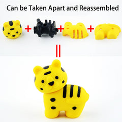 URSKYTOUS Puzzle Erasers remove and reassemble for hands-on fun.